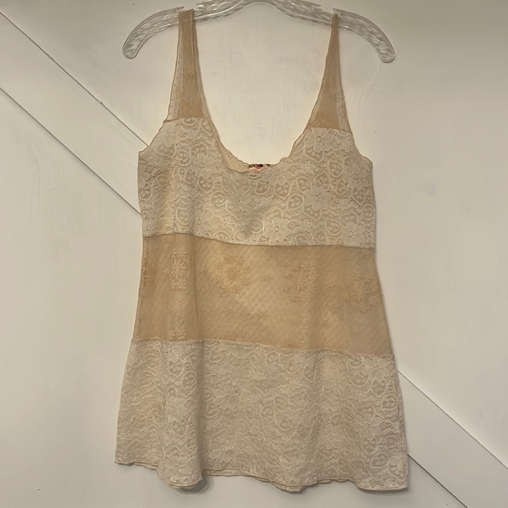 Free People Lace Tunic